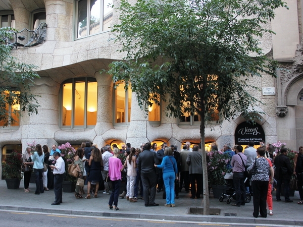 Inauguración Turrones Vicens - Edificio La Pedrera Barcelona